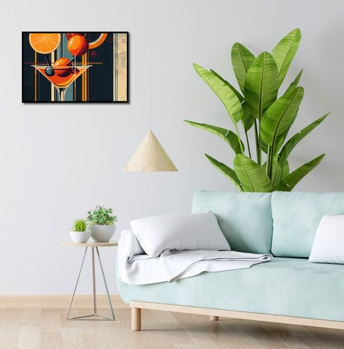Plakat 60x40cm Koktajl w Stylu na Arena.pl