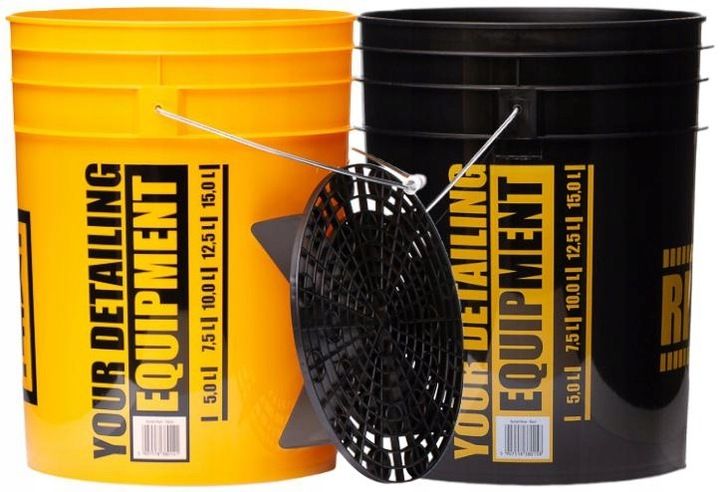 WORK STUFF WASH RINSE ZESTAW 2 WIADRA + SEPARATOR zdjęcie 1