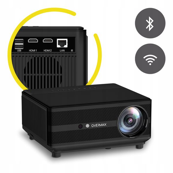 Projektor Overmax Multipic 6.1 Led Full Hd Android Bt Wifi zdjęcie 13