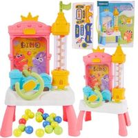 Duża Gra Zręcznościowa Łapacz Kulek Winda Automat Kierownica Led Naklejki