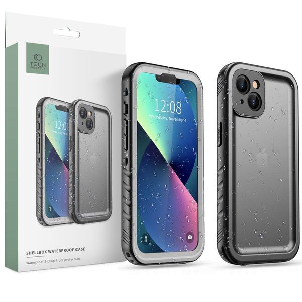 TECH-PROTECT SHELLBOX IP68 IPHONE 13 BLACK zdjęcie 1