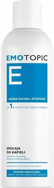 EMOTOPIC Emulsja do codziennej kąpieli do codziennego stosowania 400ml zdjęcie 1