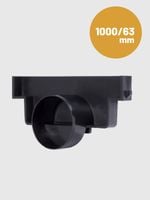 odwodnienie liniowe 1000*63 zaślepka prawa - odpływ - mx 01709