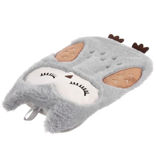 Termofor Sowa w Pokrowcu Sweterku Podogrzewacz Gumowy na Wodę do Ogrzewania na Arena.pl