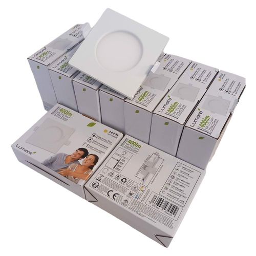 Lumare Reflektor LED do zabudowy 6W 400ml 9szt na Arena.pl