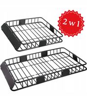 Bagażnik kosz dachowy 162 x 99 x 12 offroad 2w1 REGULOWANA DŁUGOŚĆ