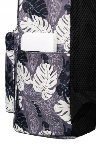 jednokomorowy plecak miejski z zewnętrzną kieszenią - peterson na Arena.pl