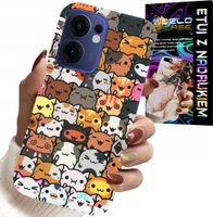 ETUI DO OPPO FIND X5 LITE - PLECKI W SŁODKIE KOTKI, KOTY, OBUDOWA