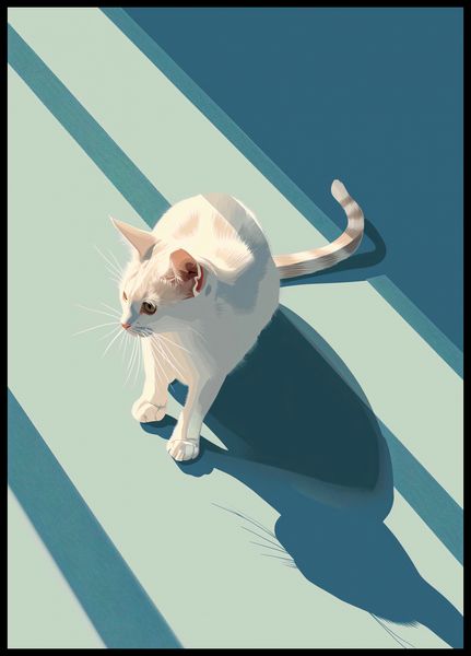 Plakat 64x90cm Kocia Persona zdjęcie 2