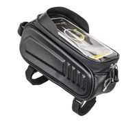 Torba rowerowa wodoodporna sakwa z etui na telefon na ramę rowera 2w1