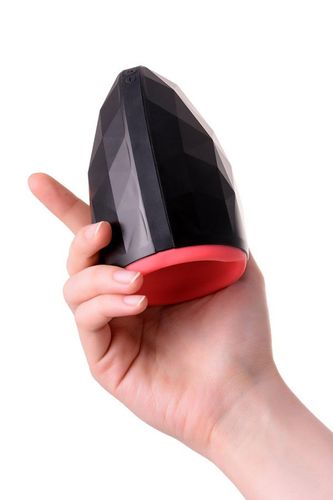 Erotist Magma; Rechargeable Masturbator With Heating, Silicone, Black, 12 na Arena.pl