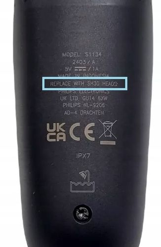 Ostrza głowice noże do golarki Philips SH30 Series S1000 S2000 S3000 na Arena.pl