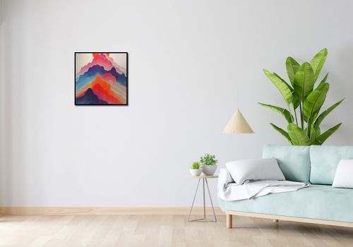 Plakat 50x50cm Gama Gór na Arena.pl