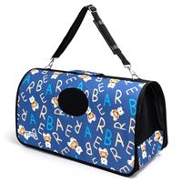 Torba L transportowa dla psa lub kota 51x26x29cm z okienkiem na ramię