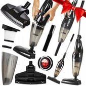 MOCNY ODKURZACZ PIONOWY RĘCZNY PRZEWODOWY BEZWORKOWY 3W1 LEKKI + KOŃCÓWKI