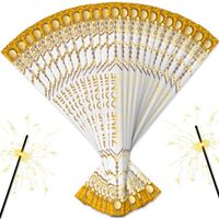 DŁUGIE ZIMNE OGNIE aż 70 cm - 130 szt - DJ Ślub Wesele Urodziny Karnawał