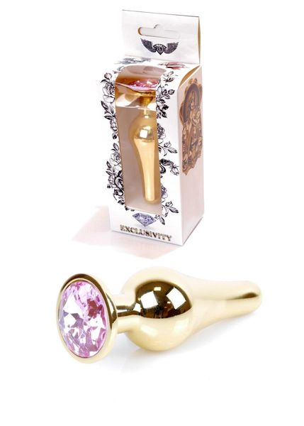 Plug-Jewellery Gold BUTT PLUG- Rose zdjęcie 9