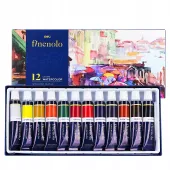 Farby akwarelowe Finenolo  12ml.12 kolorów