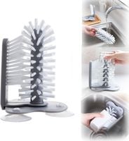 CHmiss Szczotka do mycia naczyń Szara 17,5 cm