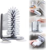 CHmiss Szczotka do mycia naczyń Szara 17,5 cm