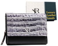 portfel damski sk. rv-3412-sla-4873 black croco-bl