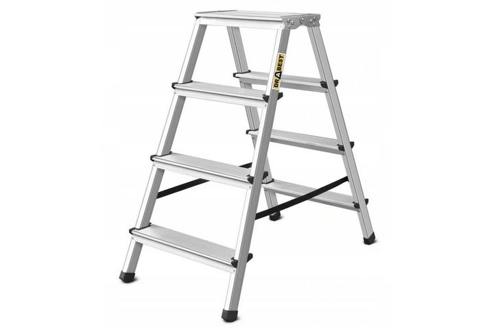 Drabina podest 4 stopniowa taboret zdjęcie 2