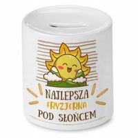 Dla Fryzjerki Skarbonka Na Urodziny Na Prezent Z Nadrukiem Ze Zdjęciem