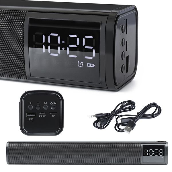 GŁOŚNIK BLUETOOTH SOUNDBAR LAPTOP PC TV T-WOLF S8 zdjęcie 1