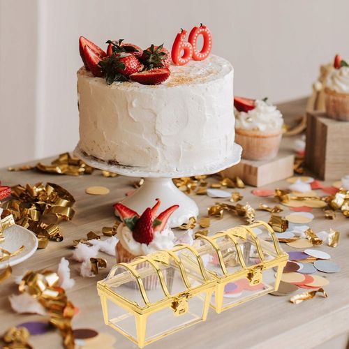 6 SZTUK PLASTIKOWE PUDEŁKO NA SKARBY SKRZYNIA SKARBÓW ETUI SKRZYNIA na Arena.pl