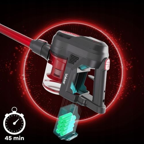 Bezprzewodowy Odkurzacz Pionowy VOKSAR A11s FLEX TUBE LED 5w1 HEPA na Arena.pl