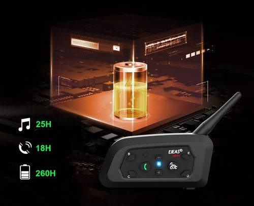 INTERKOM INTERCOM MOTOCYKLOWY EJEAS V6 PRO+ NOWA WERSJA 2024 1200M na Arena.pl