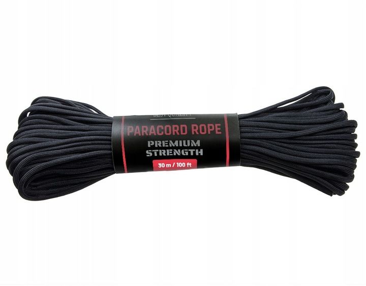 Linka Paracord EDCX 550 Type III 30 m black zdjęcie 11