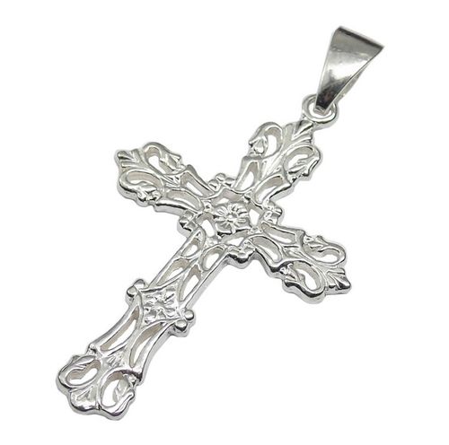 Klasyczny Srebrny Krzyżyk Srerbro 925 na Arena.pl