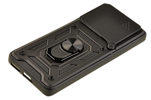 Pancerne etui Armor z osłoną aparatów do Motorola Edge 60 Fusion czarny na Arena.pl