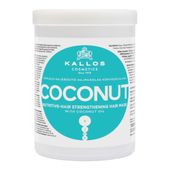 Kallos Coconut Wzmacniająca maska do włosów z olejkiem kokosowym, 1000ml