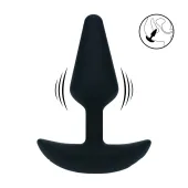 levelz - silikonowy anatomiczny plug wibrujący, rozmiar s