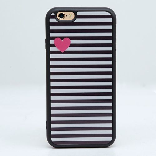 ETUI Case do iPhone 6 6S Paski Serce Mirror na Arena.pl