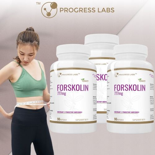 Forskolin 777mg SPALACZ TŁUSZCZU WAGA POKRZYWA INDYJSKA FORKOLINA 270 kap na Arena.pl