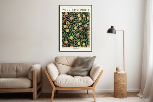 Obraz 50x70cm Design Fruit Pattern, Morris Vintage do Salonu na Arena.pl