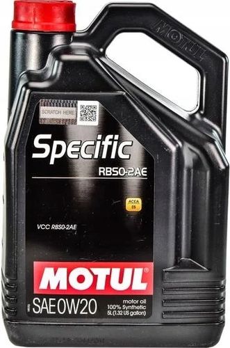 OLEJ MOTUL 0W-20 RBS0-2AE 5L na Arena.pl