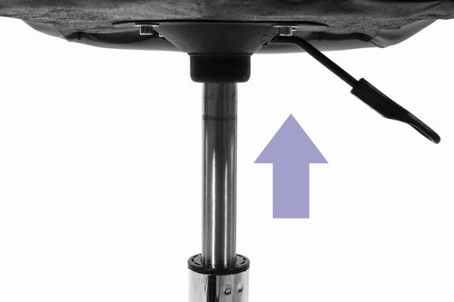 Krzesło obrotowe AVOLA - czarne na Arena.pl