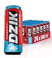 Napój energetyczny Energetyk WKDZIK ENERGY Drink ZERO KALORII 500ml