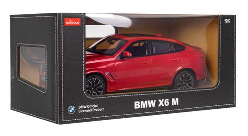 Bmw X6 M Czerwony Rastar Model 1:14 Zdalnie Sterowane Auto + Pilot 2,4 Ghz na Arena.pl