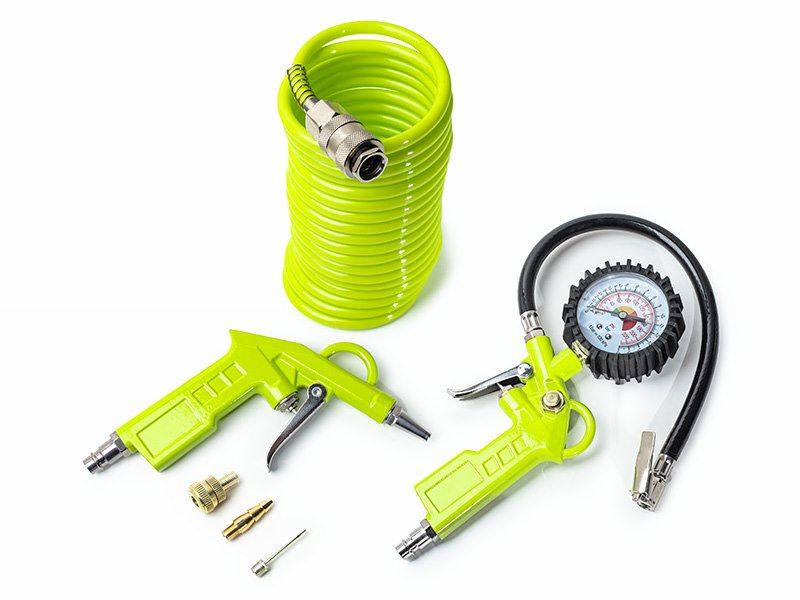 Zestaw do przedmuchiwania i pompowania, 5 elem. zdjęcie 1