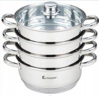 Garnek do gotowania na parze Elitehoff 4,9 l