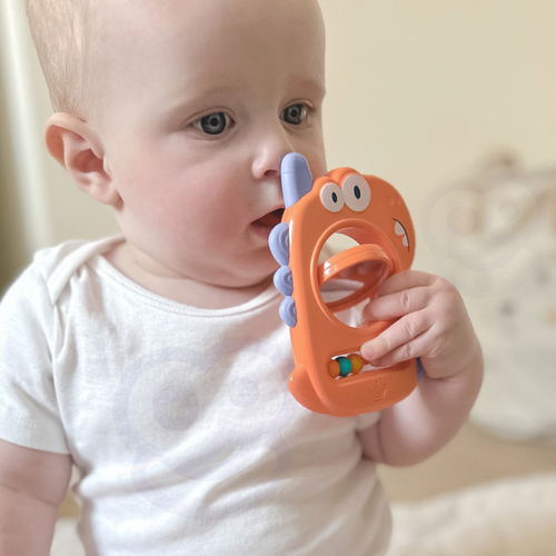 GRYZAK SENSORYCZNY DINO Z LUSTERKIEM na Arena.pl