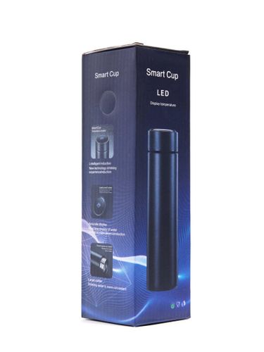Kubek termiczny termos smart LED 500ml srebrny na Arena.pl