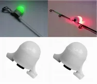 2x SYGNALIZATOR WĘDKE SZCZYTÓWKĘ LED GRUNT FEEDER