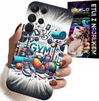 ETUI DO SAMSUNG GALAXY S23 Ultra - SIŁOWNIA GYM FITNESS SPORT CASE + FOLIA