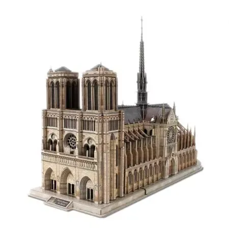 Puzzle 3D 293 elementy. Katedra Notre Dame de Paris zdjęcie 6